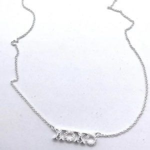 XOXO Stella & Dot Necklace Silver